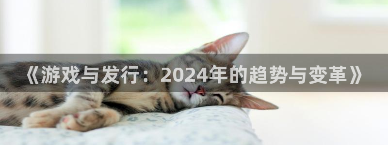 亿万28官网登录注册账号密码：《游戏与发行：2024年的趋势与变革》