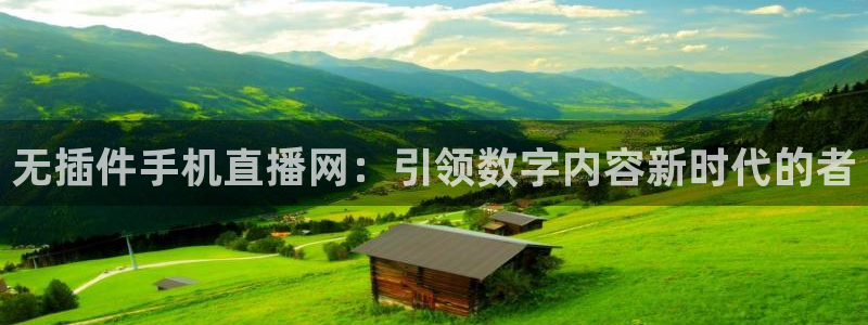 鲸鱼体育直播app免费下载：无插件手机直播网：引领数字内容新时代的者